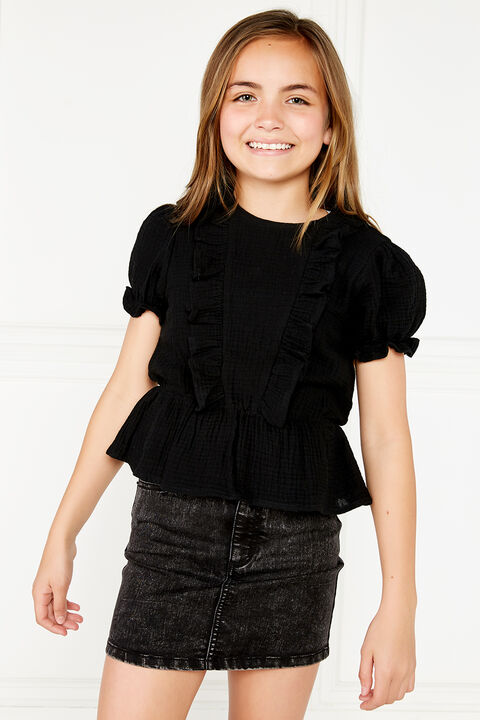 PIA RUFFLE TOP