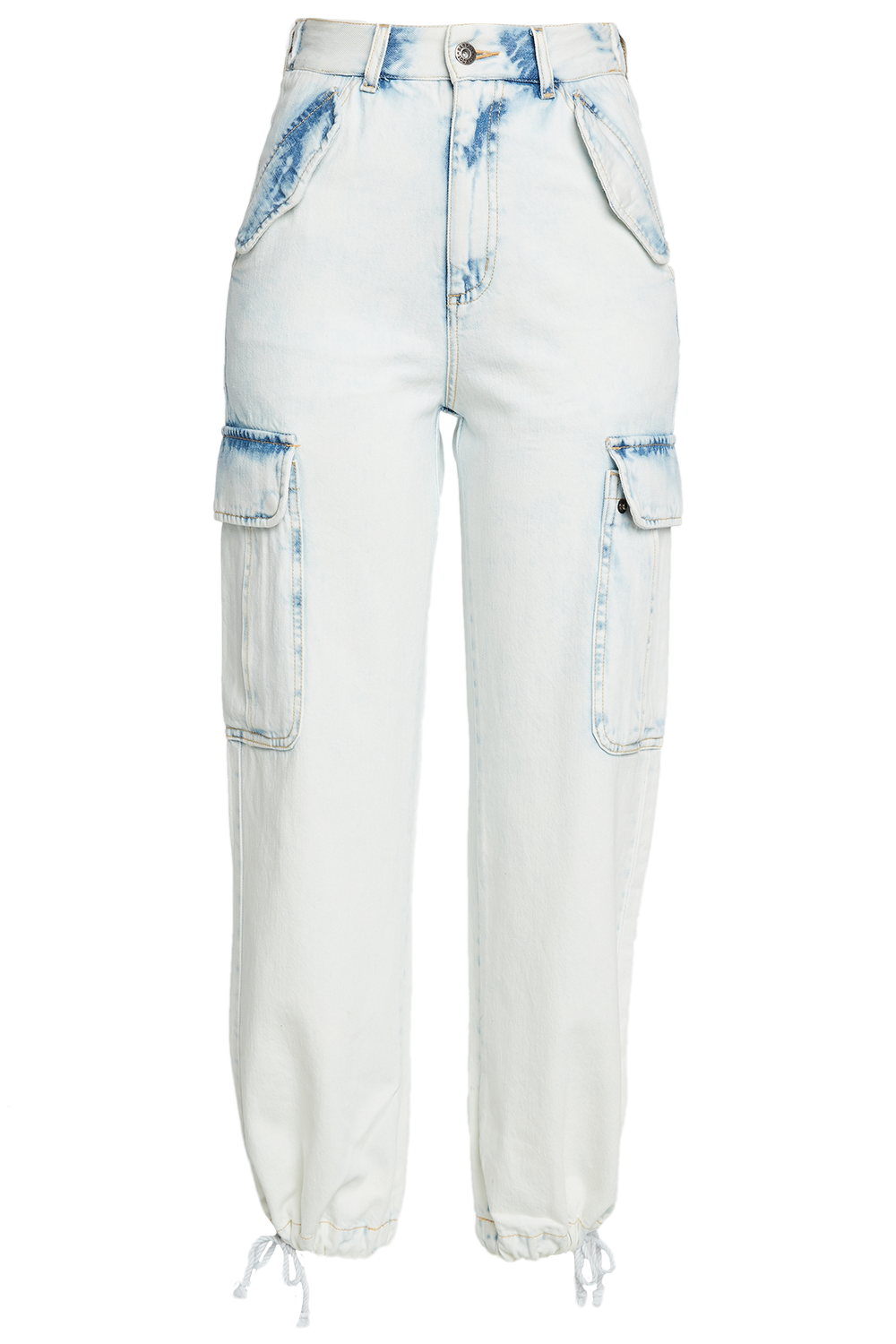 SUPER BLEACH CARGO JEAN in colour PLEIN AIR