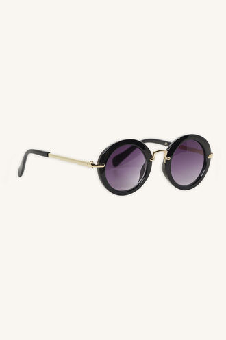 ISABELLA ROUND SUNGLASSES in colour METEORITE