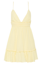 LOTTIE SUMMER DRESS in colour BUTTERCUP