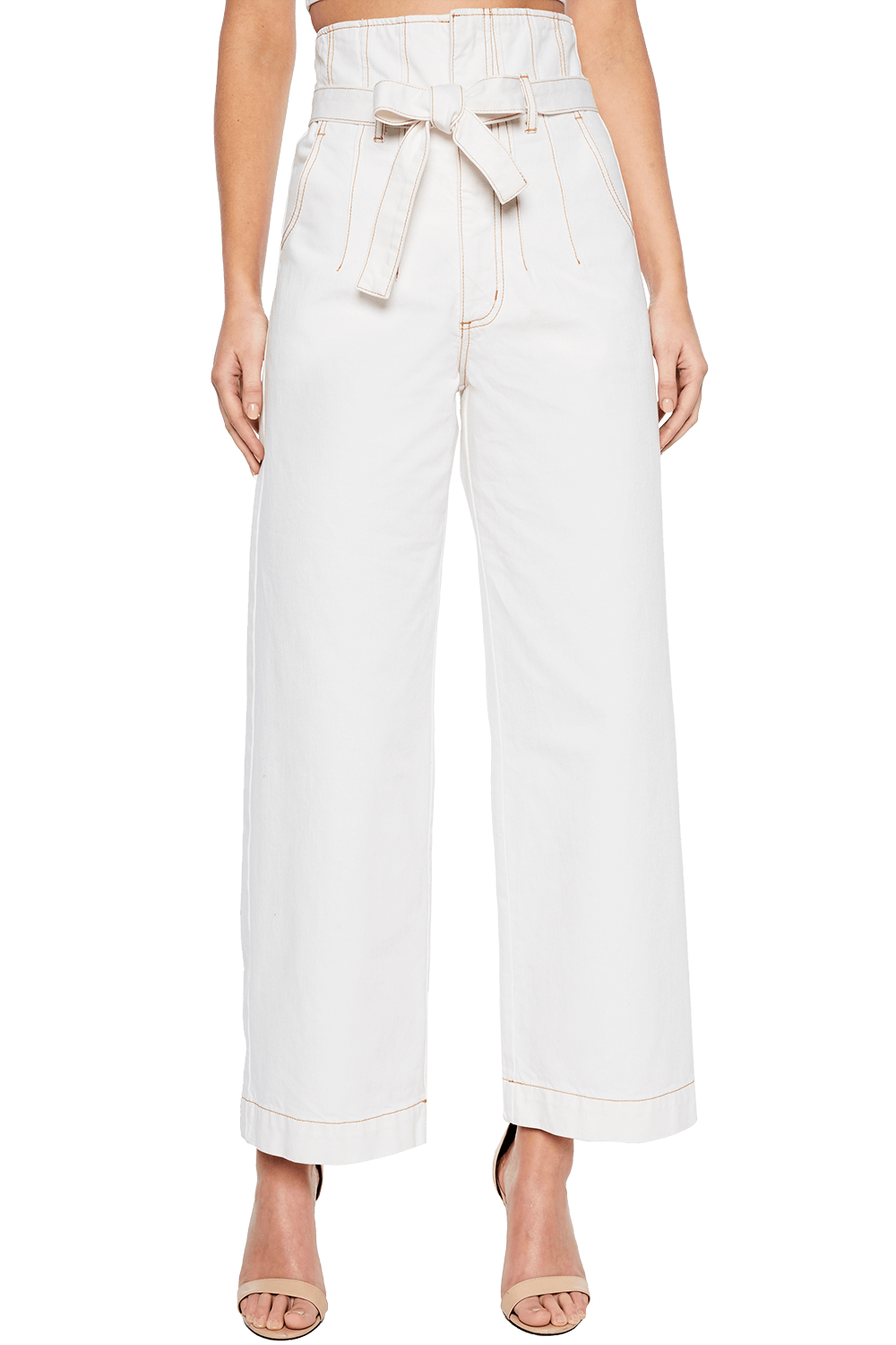 bardot white jeans