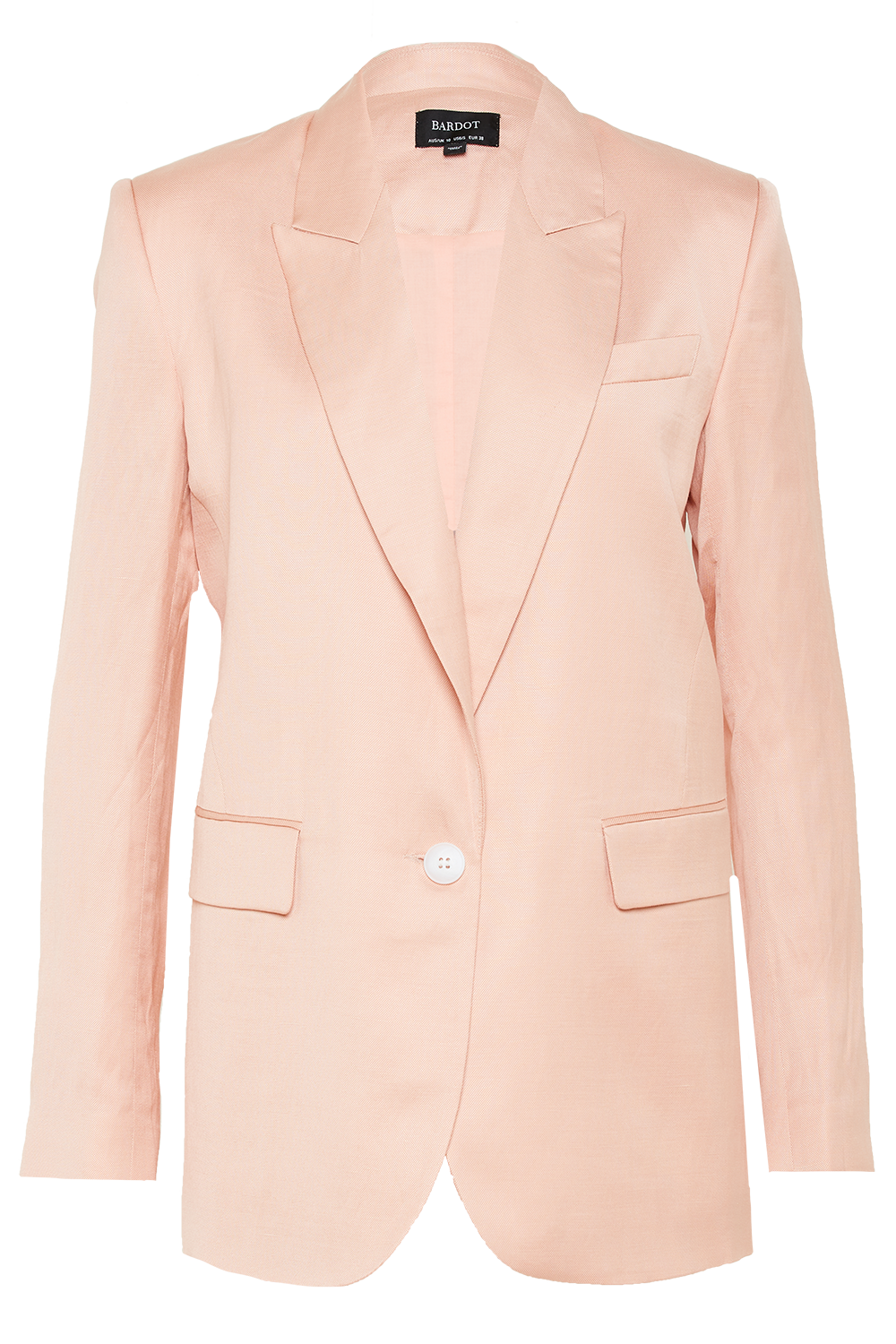 bardot pink blazer