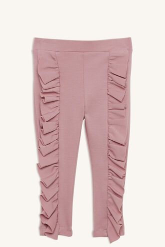 TANNER RUFFLE PANT in colour ZEPHYR