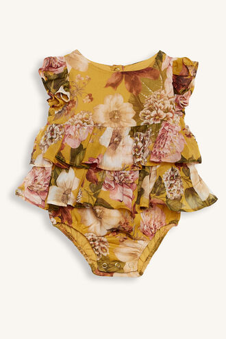 LILLY TIERED GROW in colour MISTED YELLOW