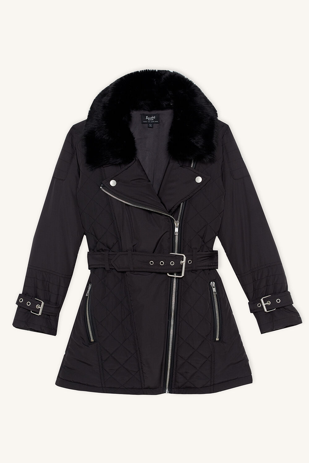 Aimee Quilted Coat Junior Girls 27 Coats & Jackets Bardot Junior