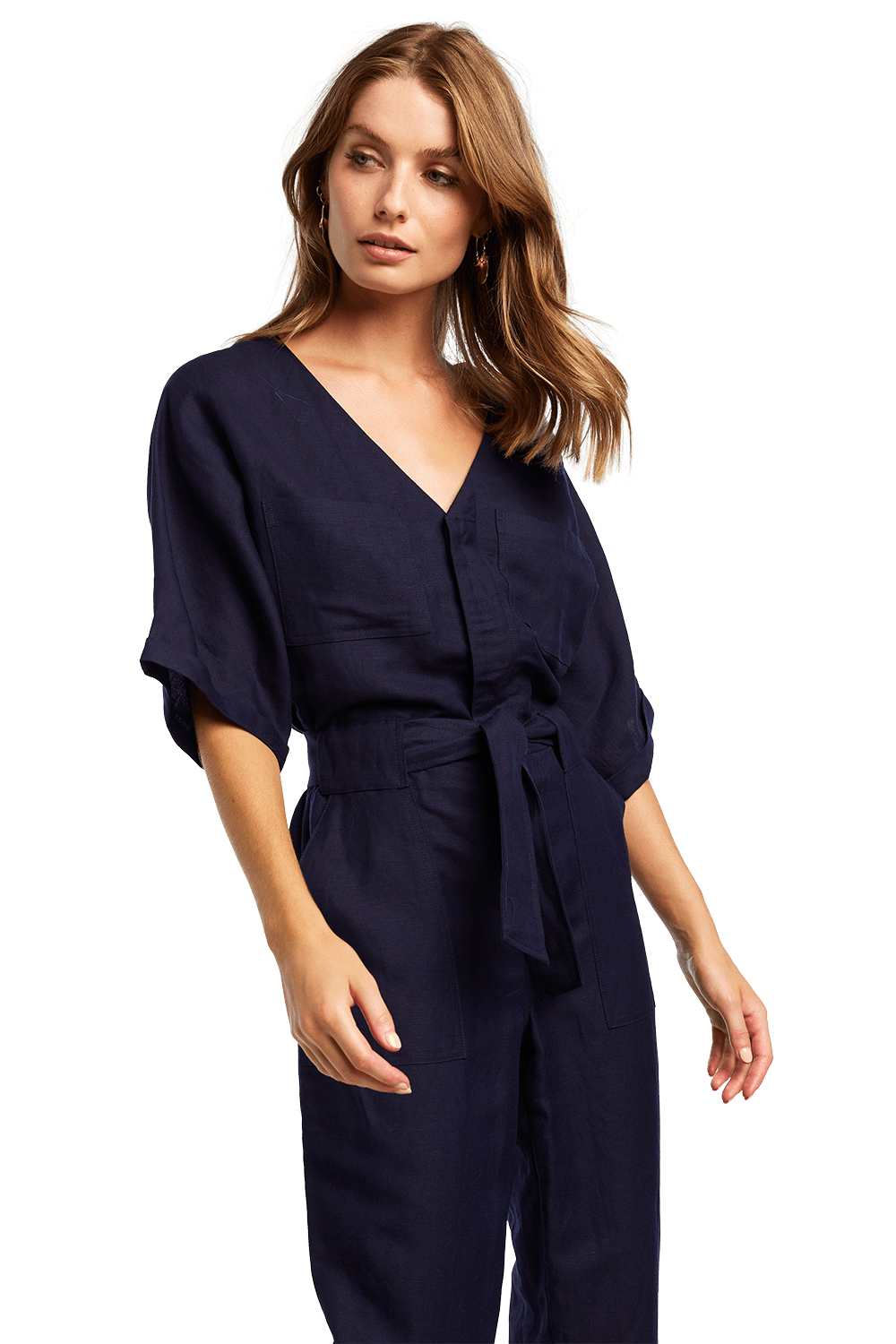 Utility Jumpsuit Ladies Clothing & Playsuits & Jumpsuits Bardot