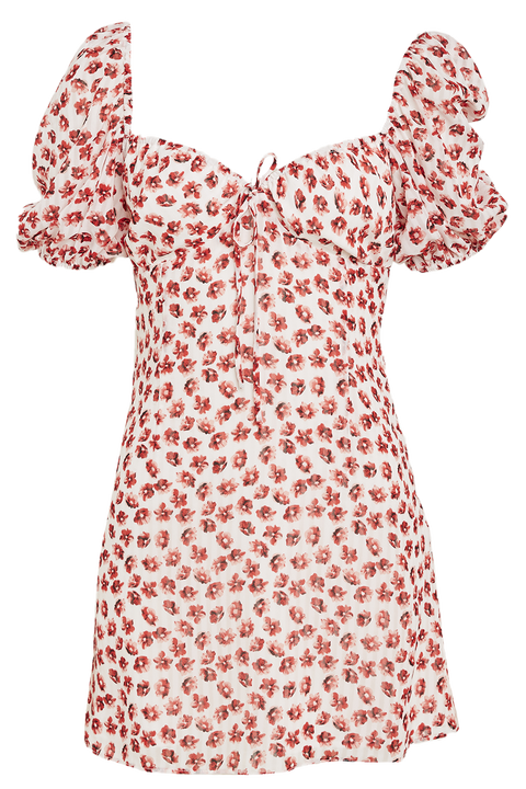 JUNIPER MINI DRESS in colour STAR WHITE