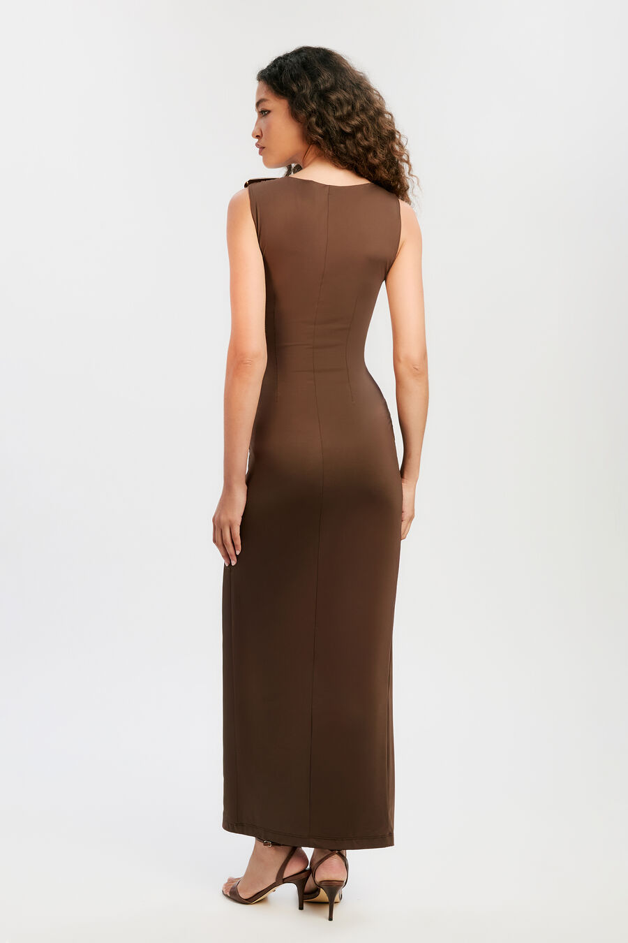 Reed Gold Detail Maxi Dress
