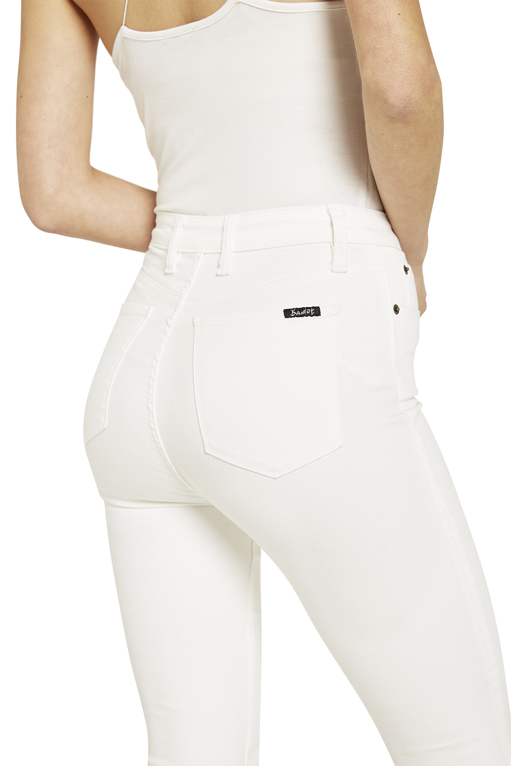 bardot white jeans