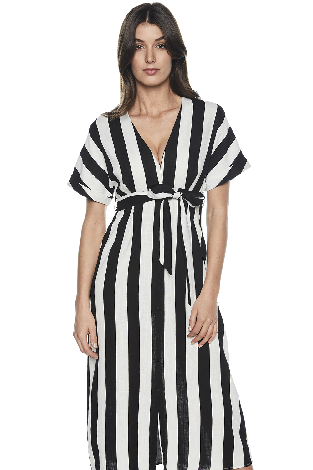 Adley Buttoned Dress | Ladies Clothing & Basics | Bardot