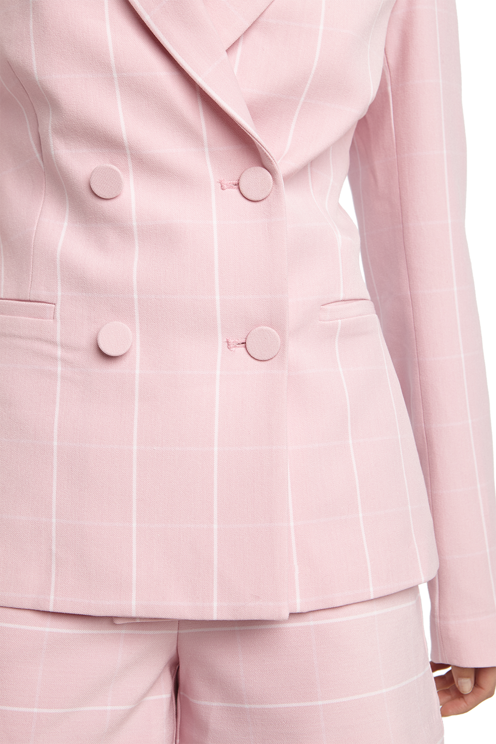 London Check Blazer Ladies Clothing & Jackets & Coats Bardot
