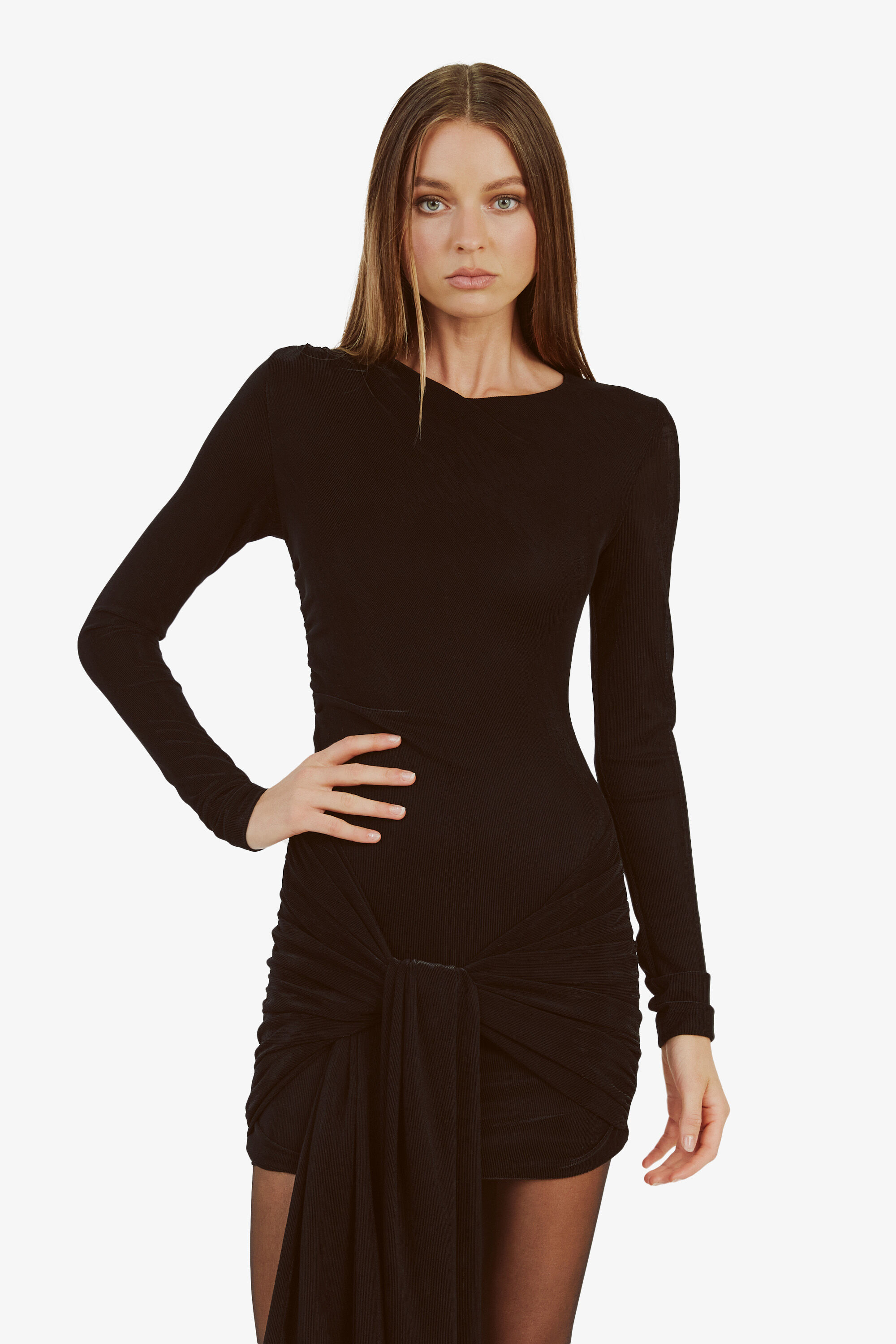 Bardot tie front dress discount