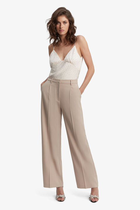 SLOANE SUIT PANT in colour OXFORD TAN