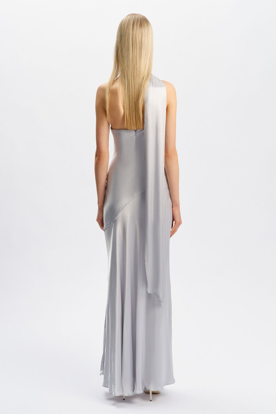 Mina Necktie Maxi Dress