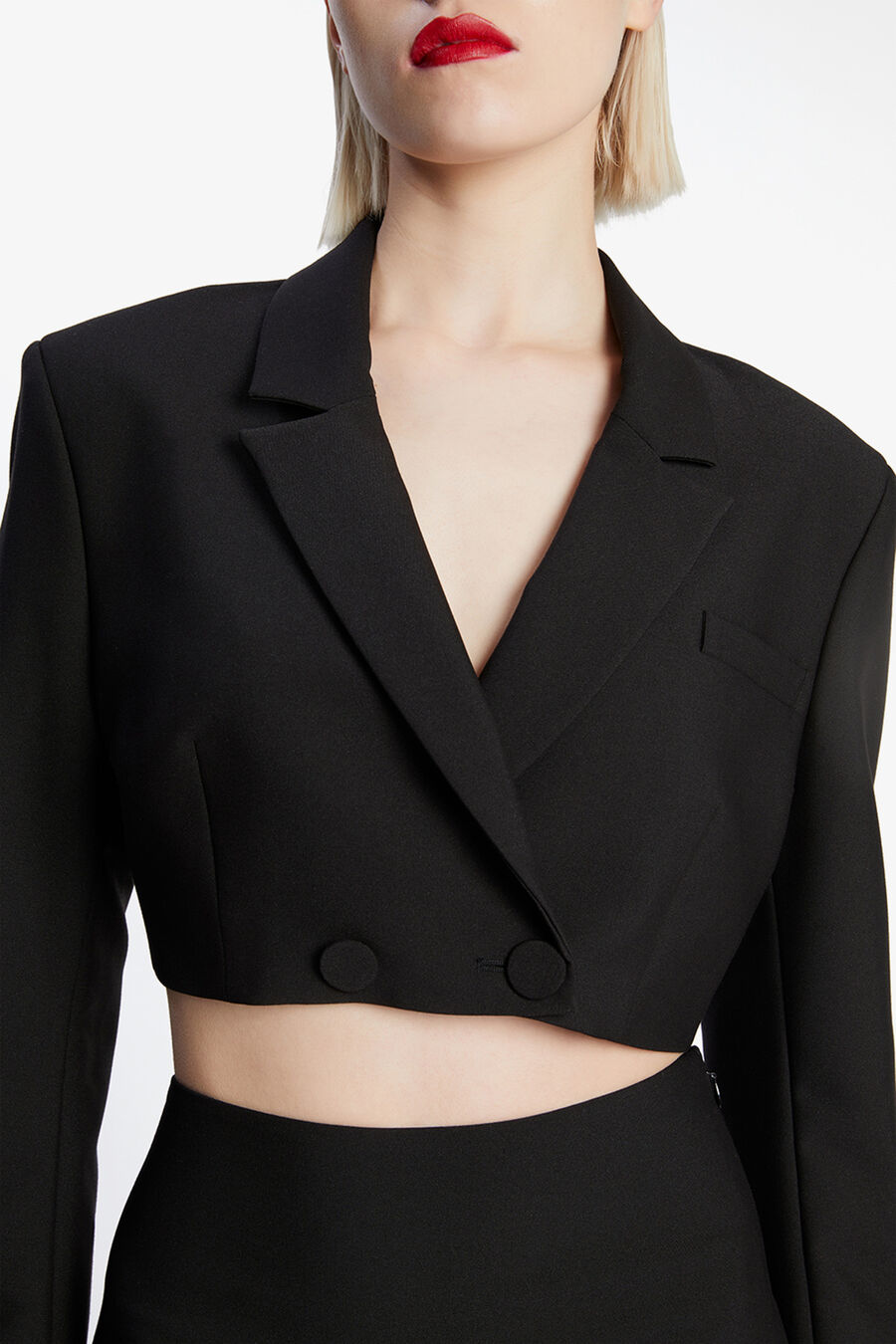 Aver Cropped Blazer
