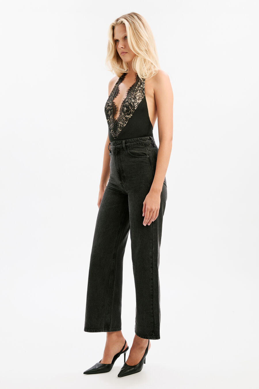 Cindy Wide Full Leg Jeans