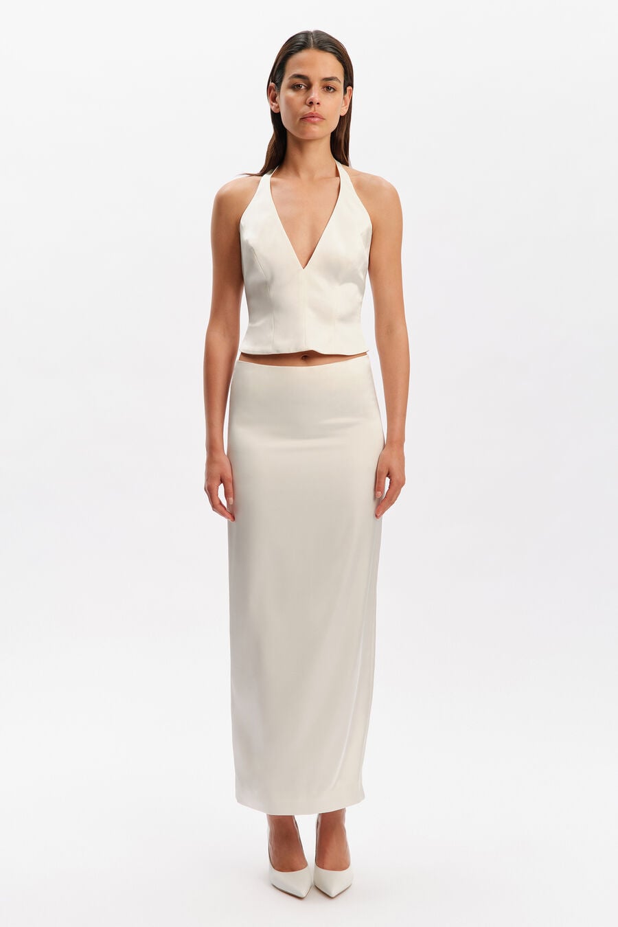 Ornella Mid Rise Maxi Skirt