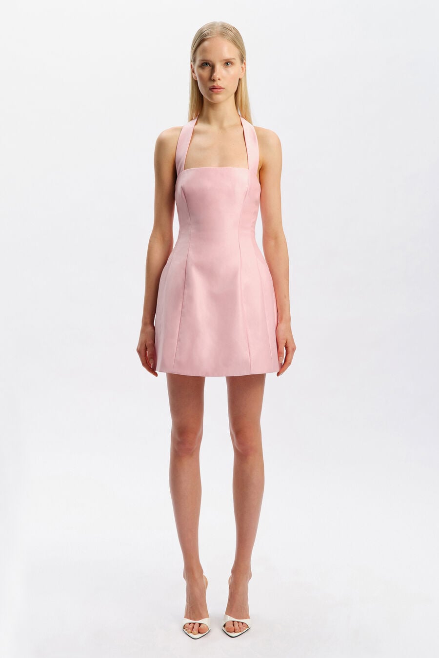 Nevelle Halter Mini Dress
