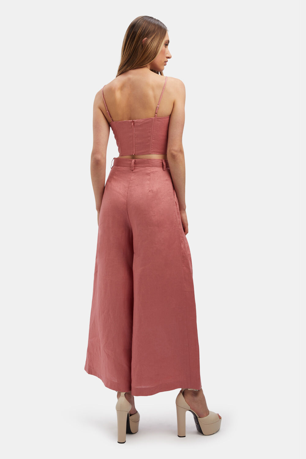 GARCIA BUSTIER TOP in colour VANILLA CREAM