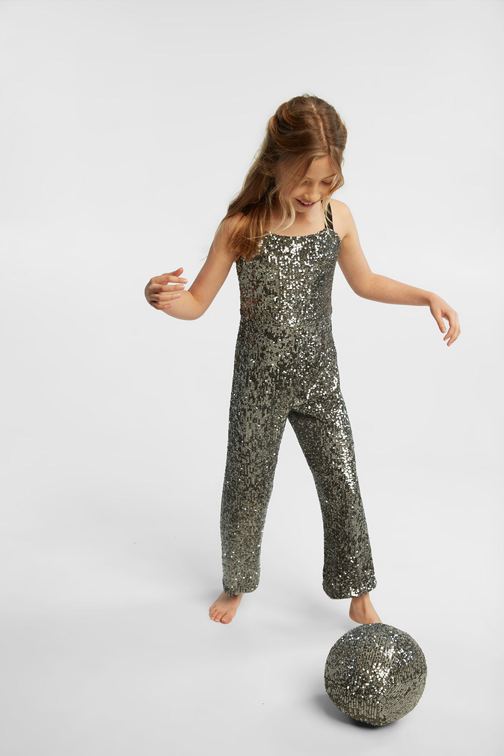 Illy Sequin Jumpsuit Junior Girls 27 Playsuits & Jumpsuits Bardot