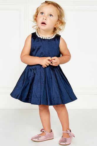 NELLY JEWEL DRESS in colour MARITIME BLUE