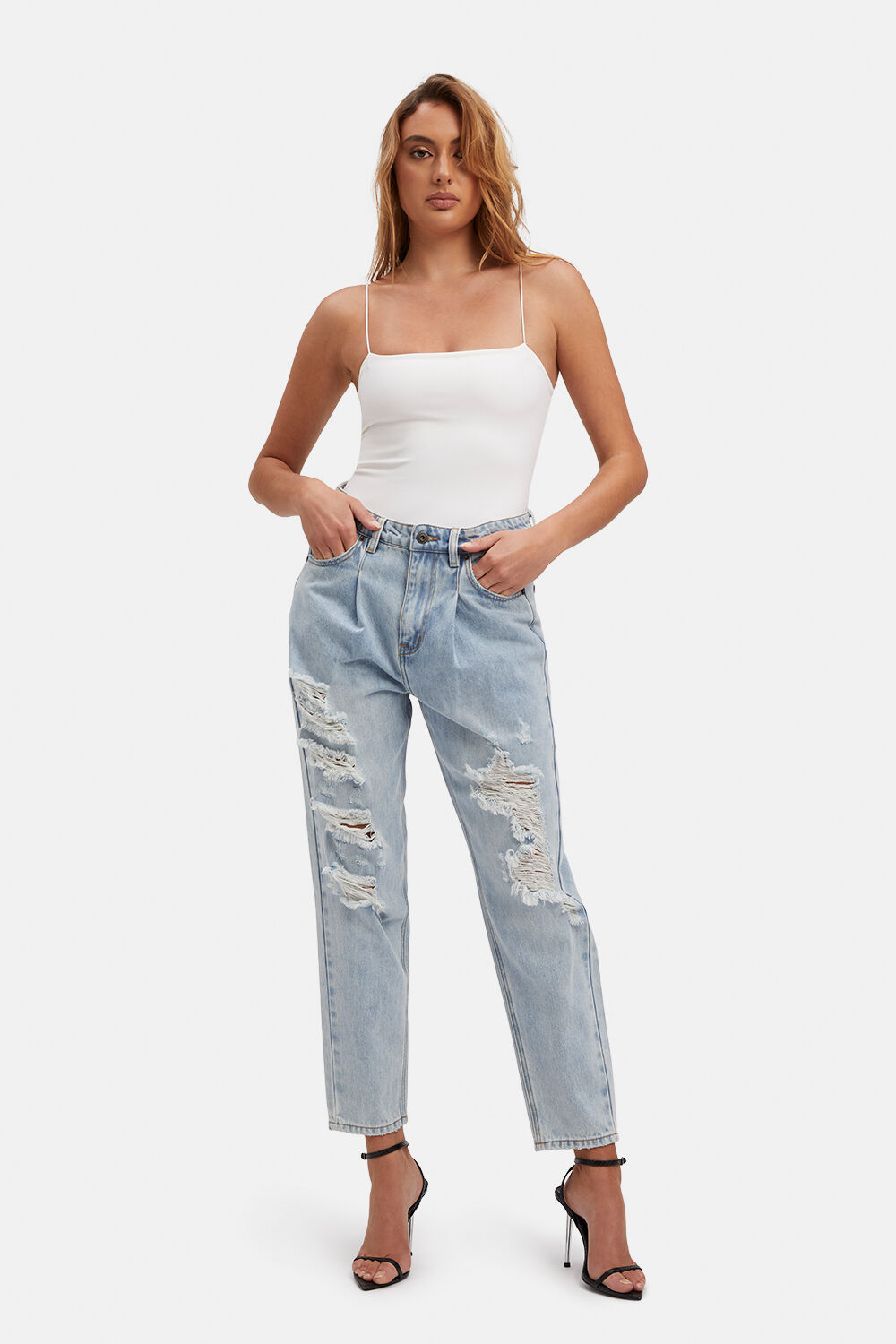90S VINTAGE JEAN IN VINTAGE in colour MIDNIGHT NAVY