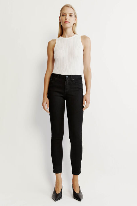 KATE HIPSTER JEAN in colour JET BLACK