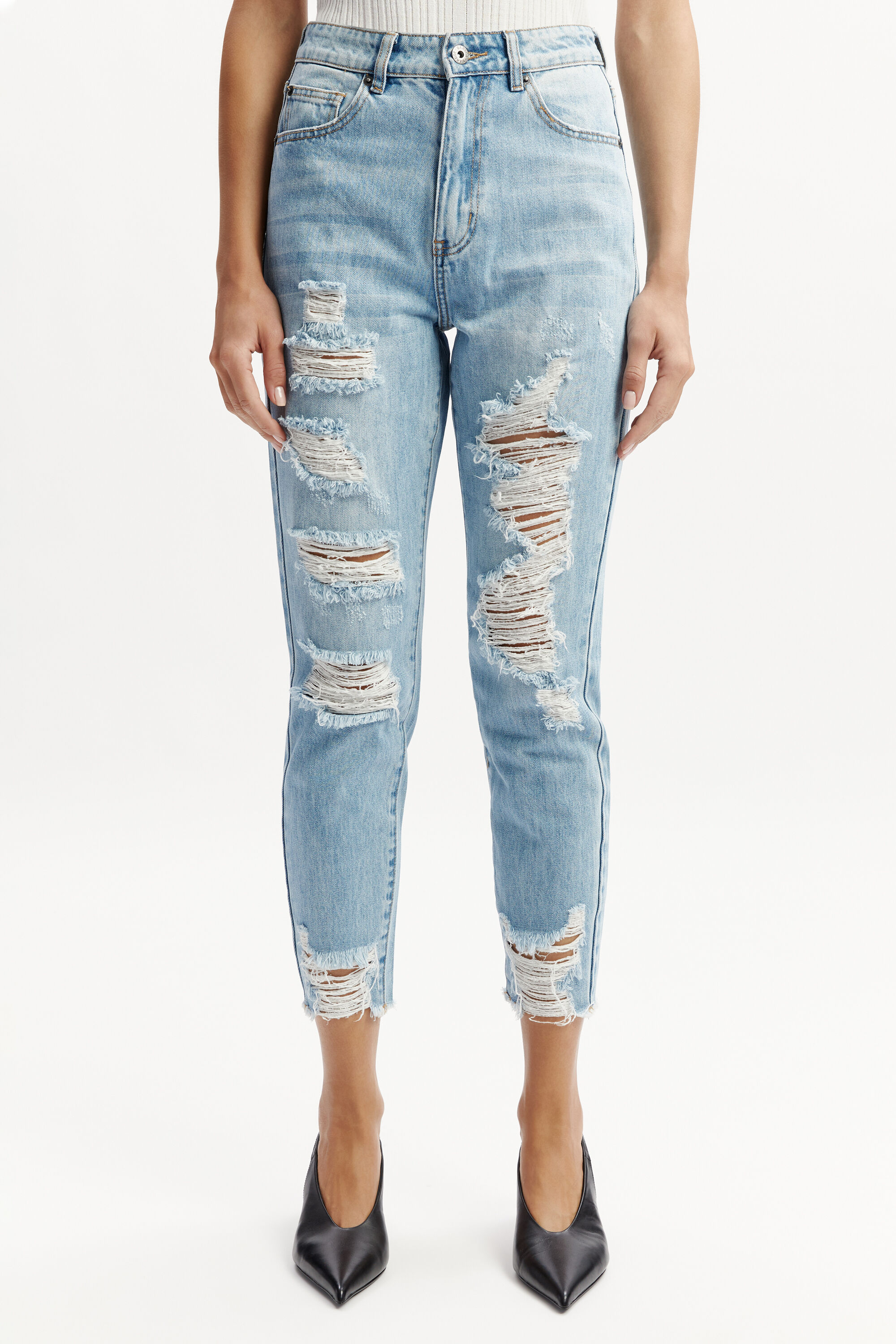 The Mum Jean in Vintage | Bardot