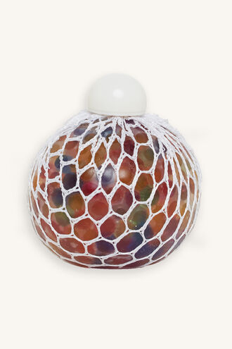 SQUISHY ORBS BRAIN BALL in colour BRIGHT WHITE