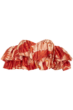 AURORA TOP in colour MINERAL RED