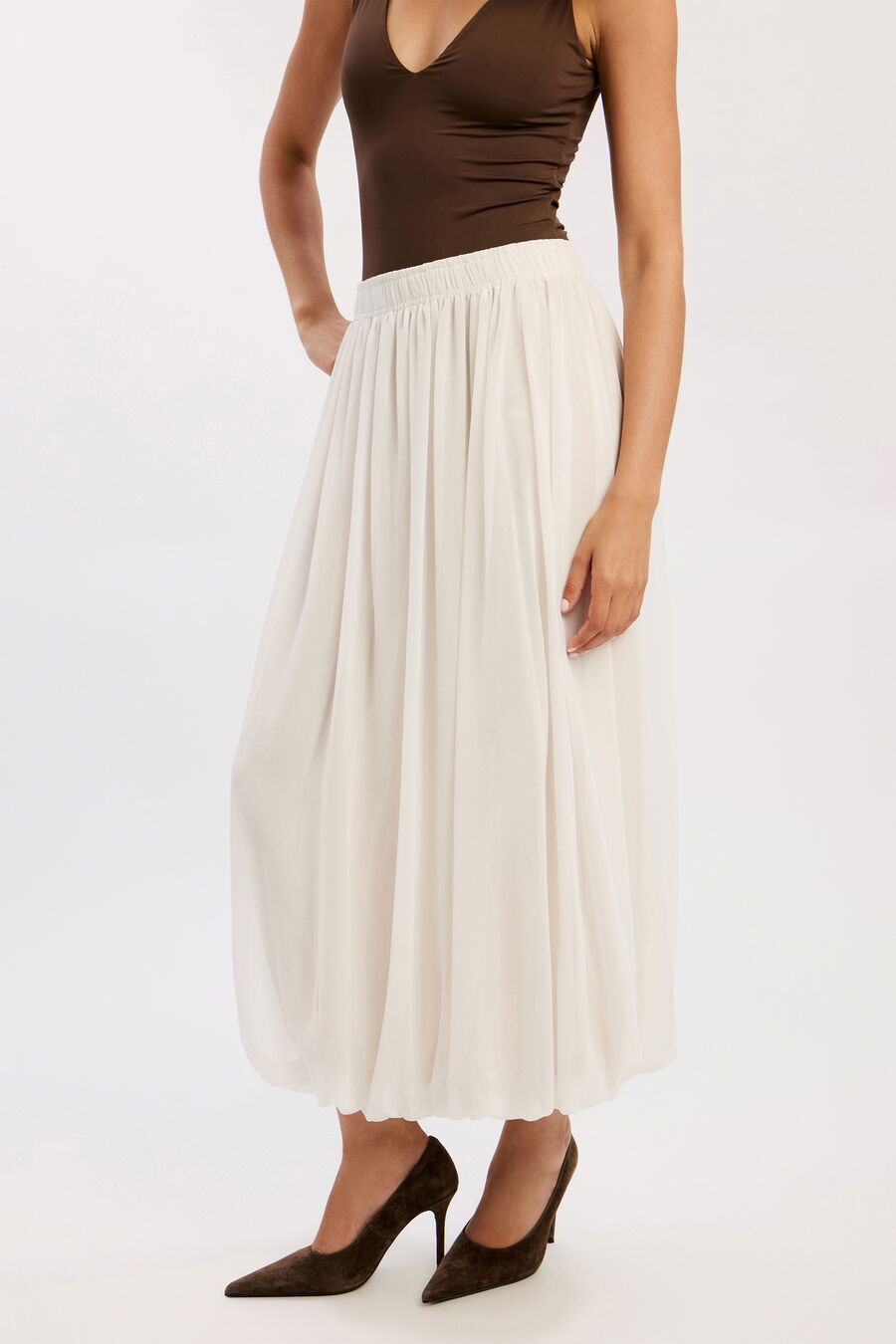 Corina Chiffon Maxi Skirt