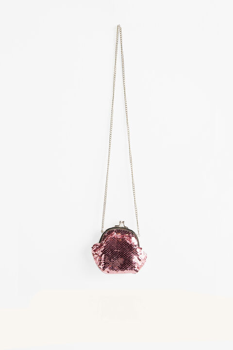 SEQUIN COIN PURSE in colour PARADISE PINK