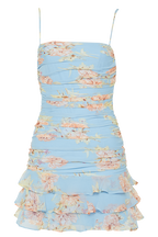 REMI FLORAL DRESS in colour HINT OF MINT