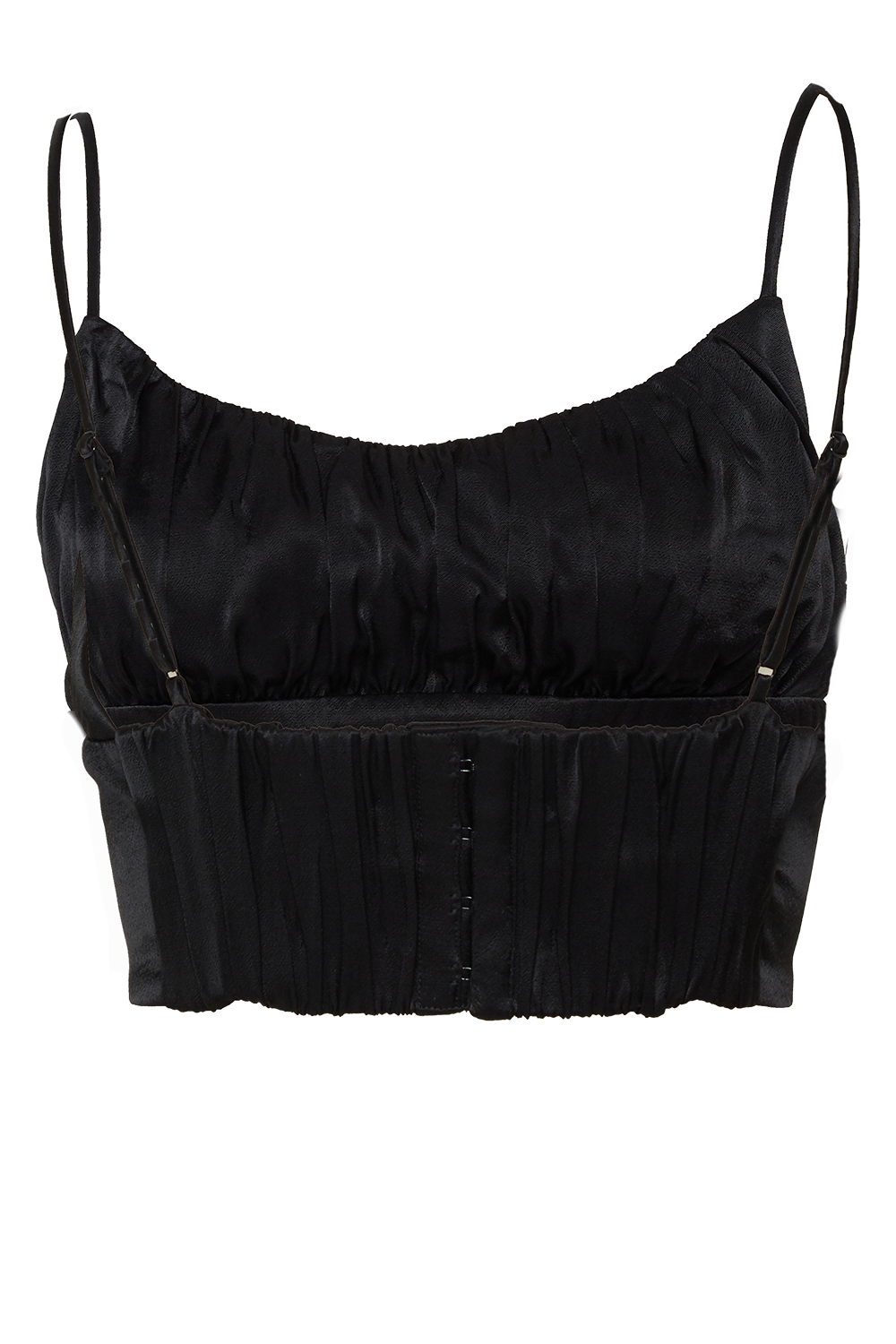 EVELYN TOP in colour CAVIAR