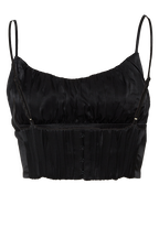 EVELYN TOP in colour CAVIAR