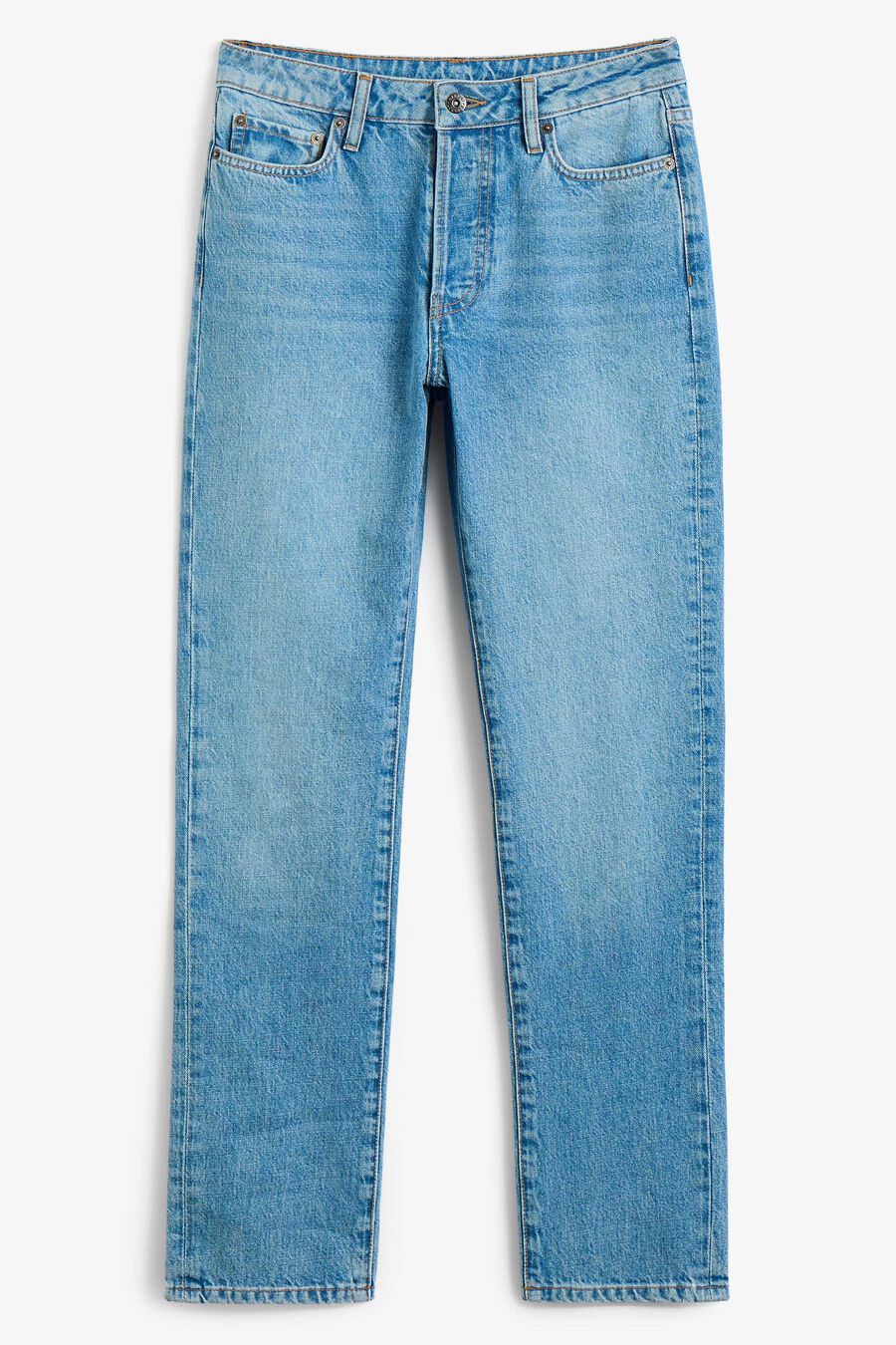 030 Mid Rise Straight Leg Jean