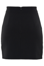 BRITT MINI SKIRT in colour CAVIAR