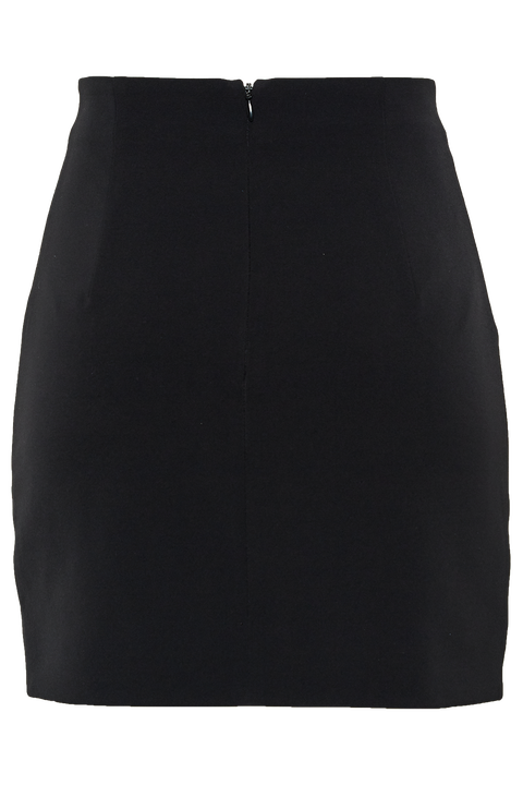 BRITT MINI SKIRT in colour CAVIAR