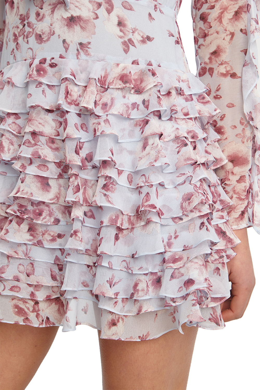 Bardot lianna frill dress clearance