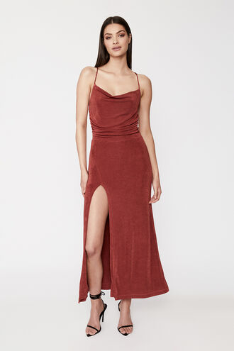 COVET DRESS in colour PICANTE