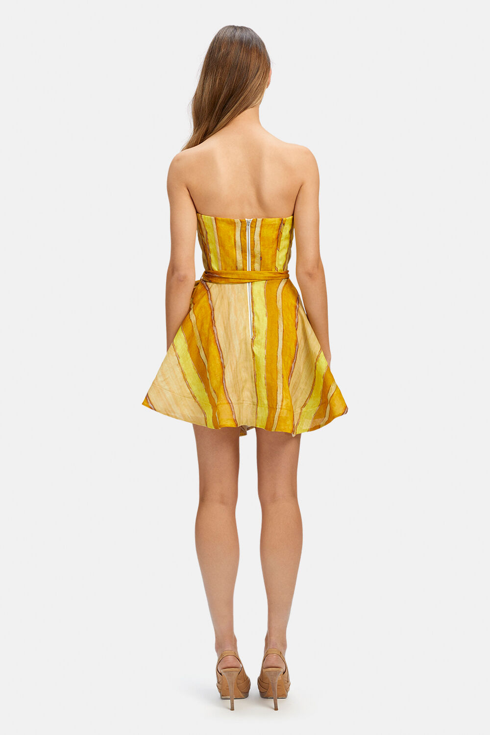 BRYNNE MINI DRESS in colour MISTY ROSE