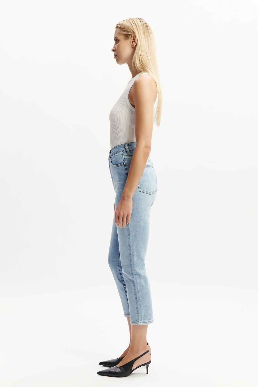 HEIDI STRAIGHT LEG IN VINTAGE in colour CITADEL
