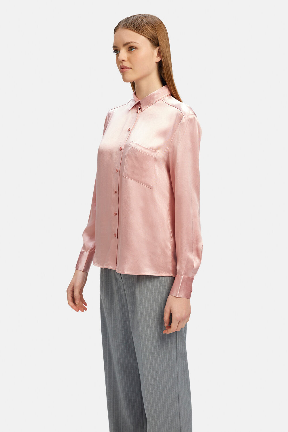 CLASSIC COLLAR SHIRT in colour CLOUD PINK