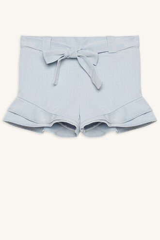 ANGIE FLUTTER SHORT in colour CASHMERE BLUE