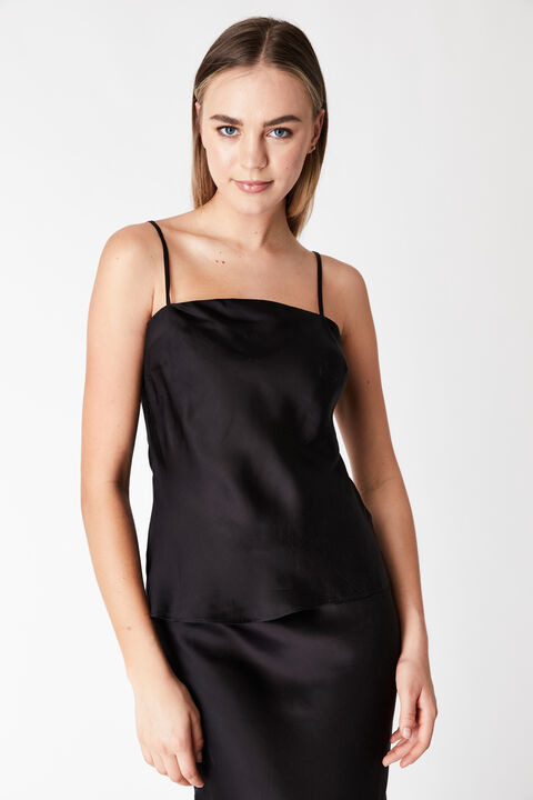 AZZURA CAMI in colour CAVIAR