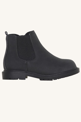 MORGAN TODDLER BLACK BOOT in colour METEORITE