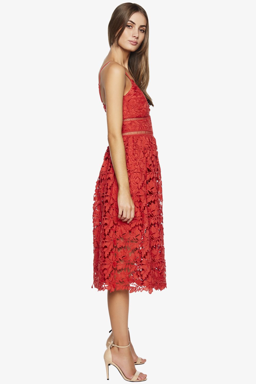 bardot sonya lace dress