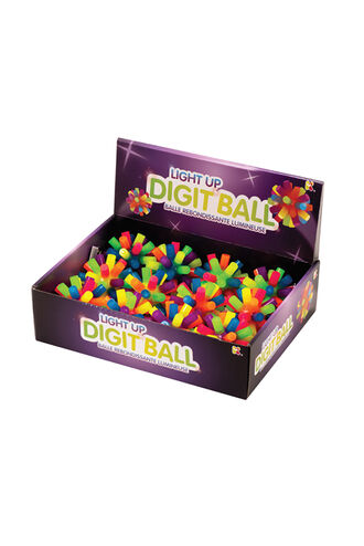 LIGHT UP DIGIT BAL in colour BRIGHT WHITE