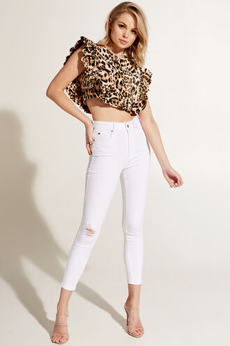 SABRINA TOP in colour BUTTERUM