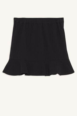 BIANCA FRILL MINI in colour JET BLACK